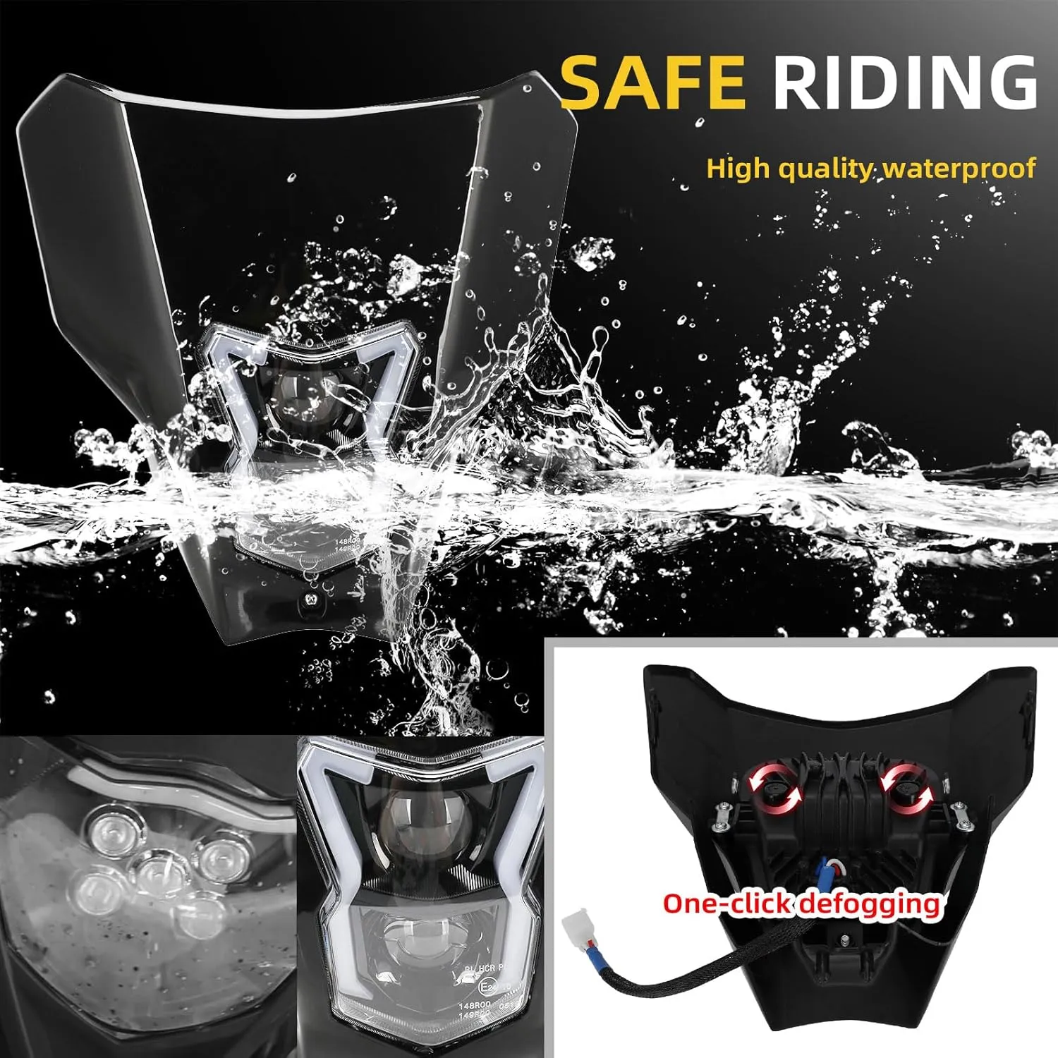Headlight For HONDA CRF450RX CRF450L
