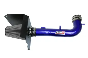HPS Short Ram Air Intake 827-603BL Chevy Tahoe 2015-18 Blue