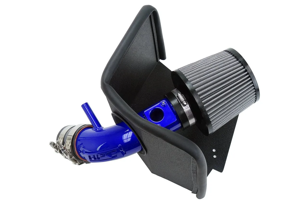 HPS Short Ram Air Intake 827-619BL Scion iM 2016 Blue