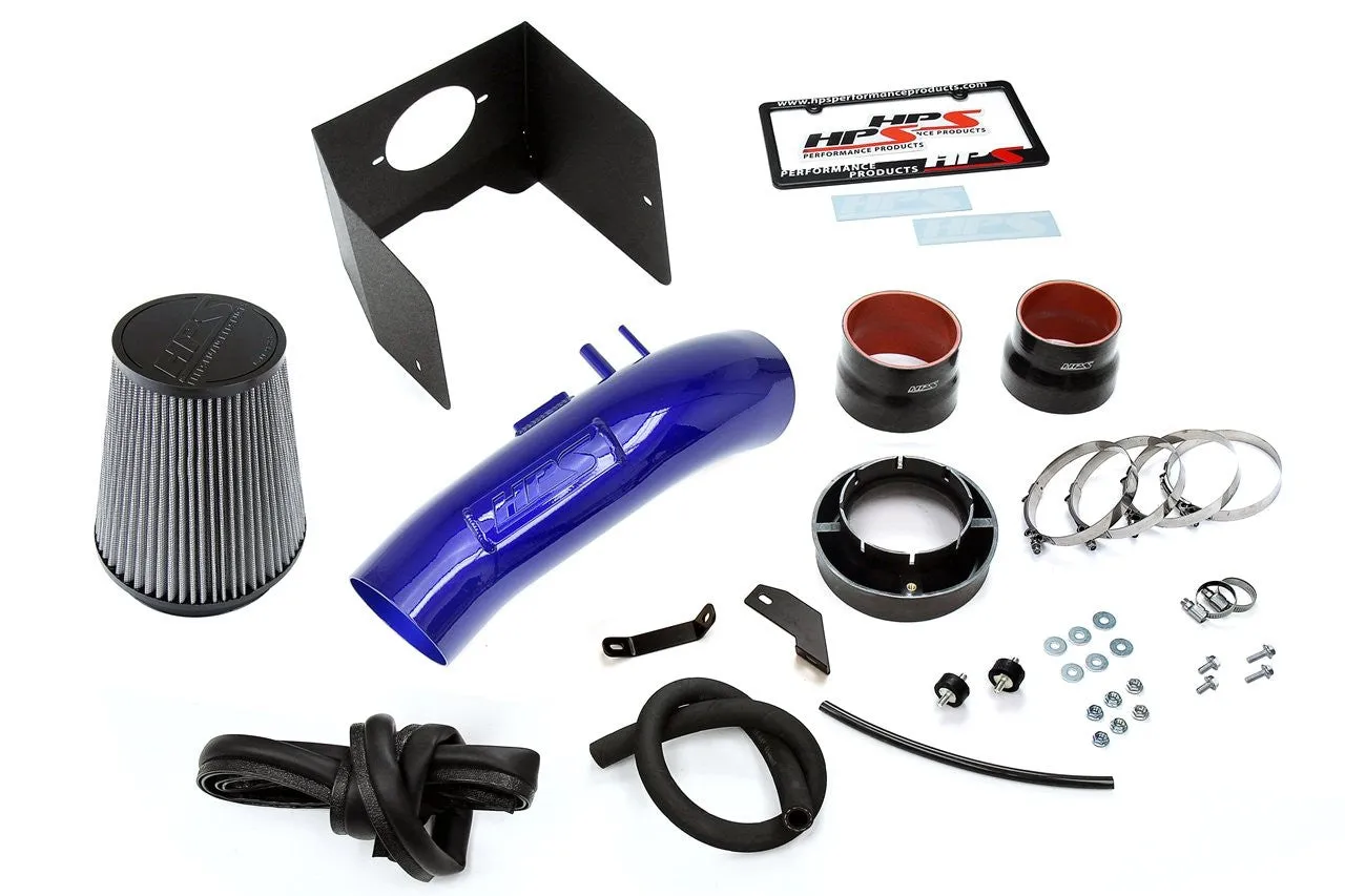 HPS Short Ram Air Intake 827-635BL Toyota Land Cruiser 2008-18 Blue