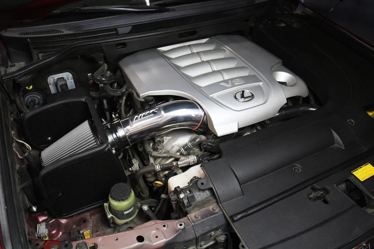 HPS Short Ram Air Intake 827-635BL Toyota Land Cruiser 2008-18 Blue