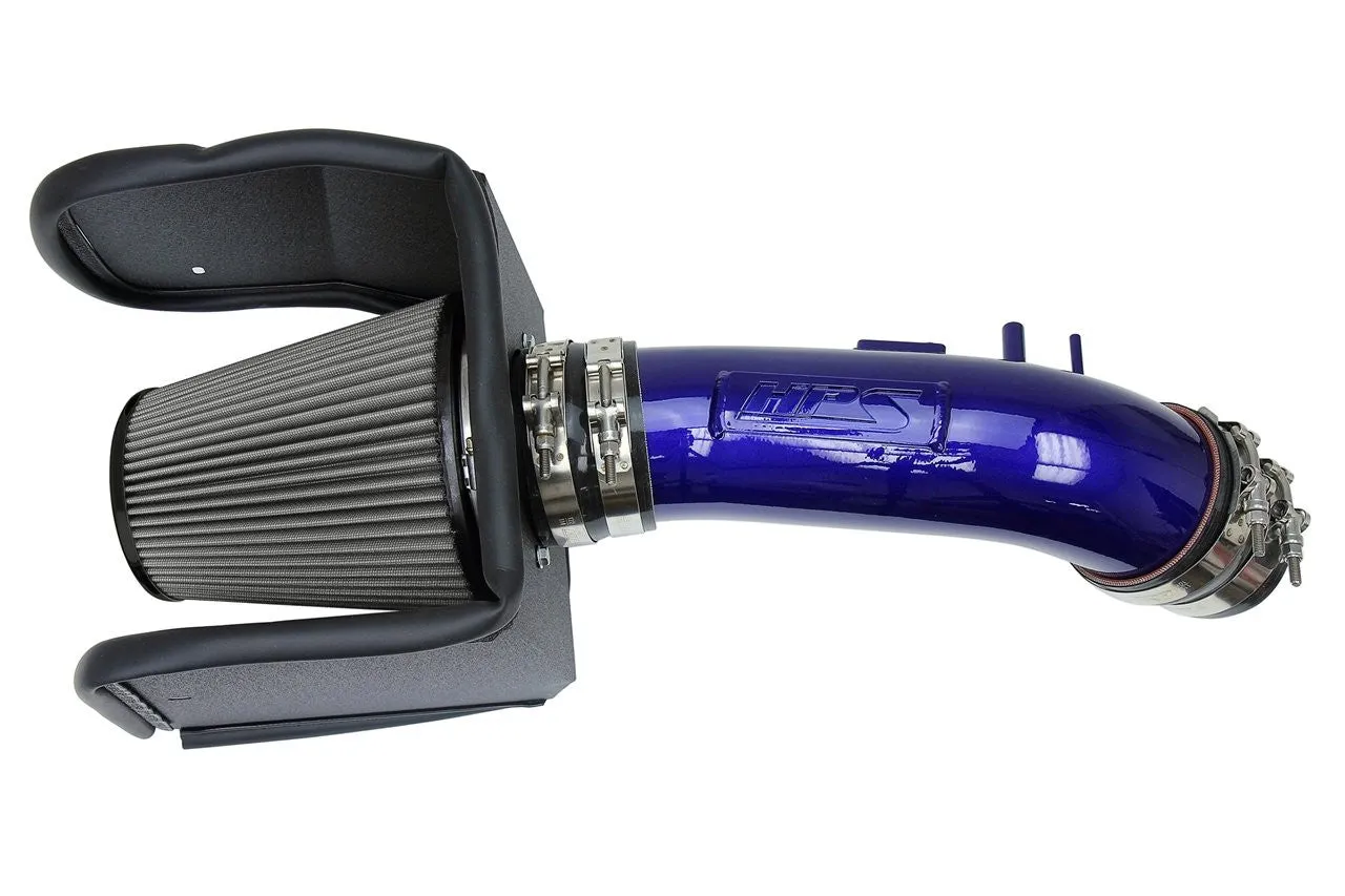 HPS Short Ram Air Intake 827-635BL Toyota Land Cruiser 2008-18 Blue