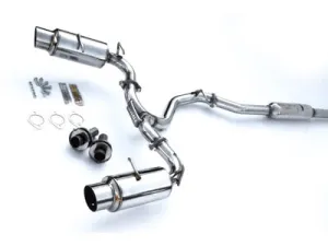 Invidia N1 Catback Stainless Steel Tip Muffler HS12SSTGTT, Toyota 86, Subaru BRZ 2012-2016.