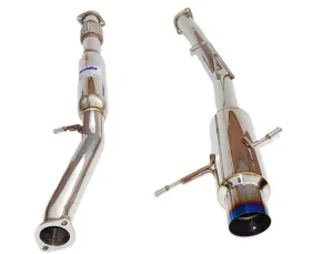 Invidia N1 Exhaust Subaru WRX & STi (02-07) w/ Resonator - Polished or Blue Titanium Tip