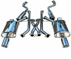 Invidia Q300 Exhaust Infiniti G35 Sedan RWD (07-08) Polished or Titanium Tips