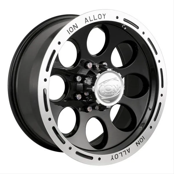 ION Alloy Series 174 Black Wheels with Machined Lip 174-6870B