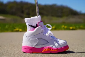 Jordan 5 Retro [PINKSICLE] Standing Sneaker Putter Cover