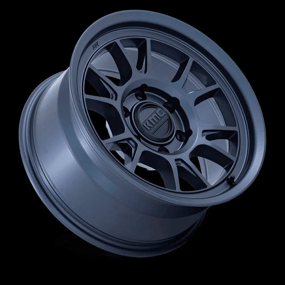 KMC KM729 Range 17X8.5 5X150 0MM Metallic Blue