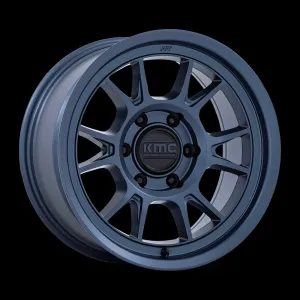 KMC KM729 Range 17X8.5 5X150 0MM Metallic Blue