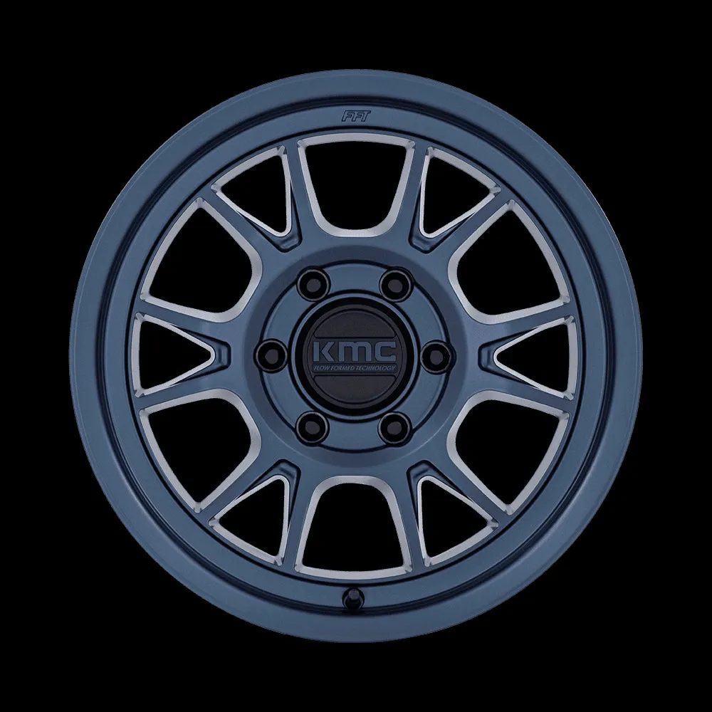 KMC KM729 Range 17X8.5 5X150 0MM Metallic Blue