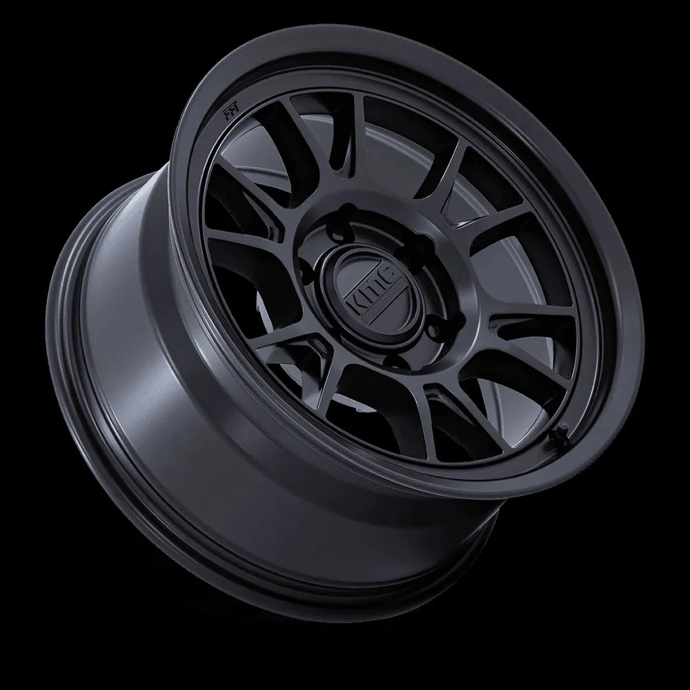 KMC KM729 Range 17X8.5 6X135 0MM Matte Black