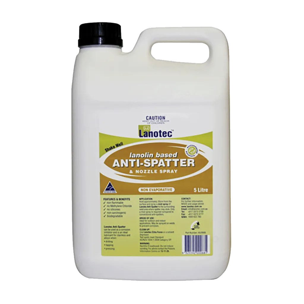 Lanotec Welding Anti-Spatter 5L - AS0005