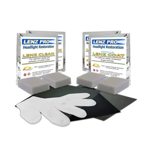 Lenz Pro Headlight Restoration Foam Kit