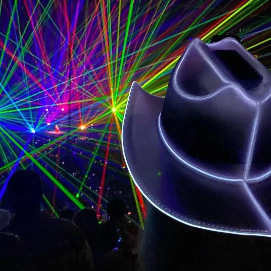 Light Up Neon Cowboys ® Hat