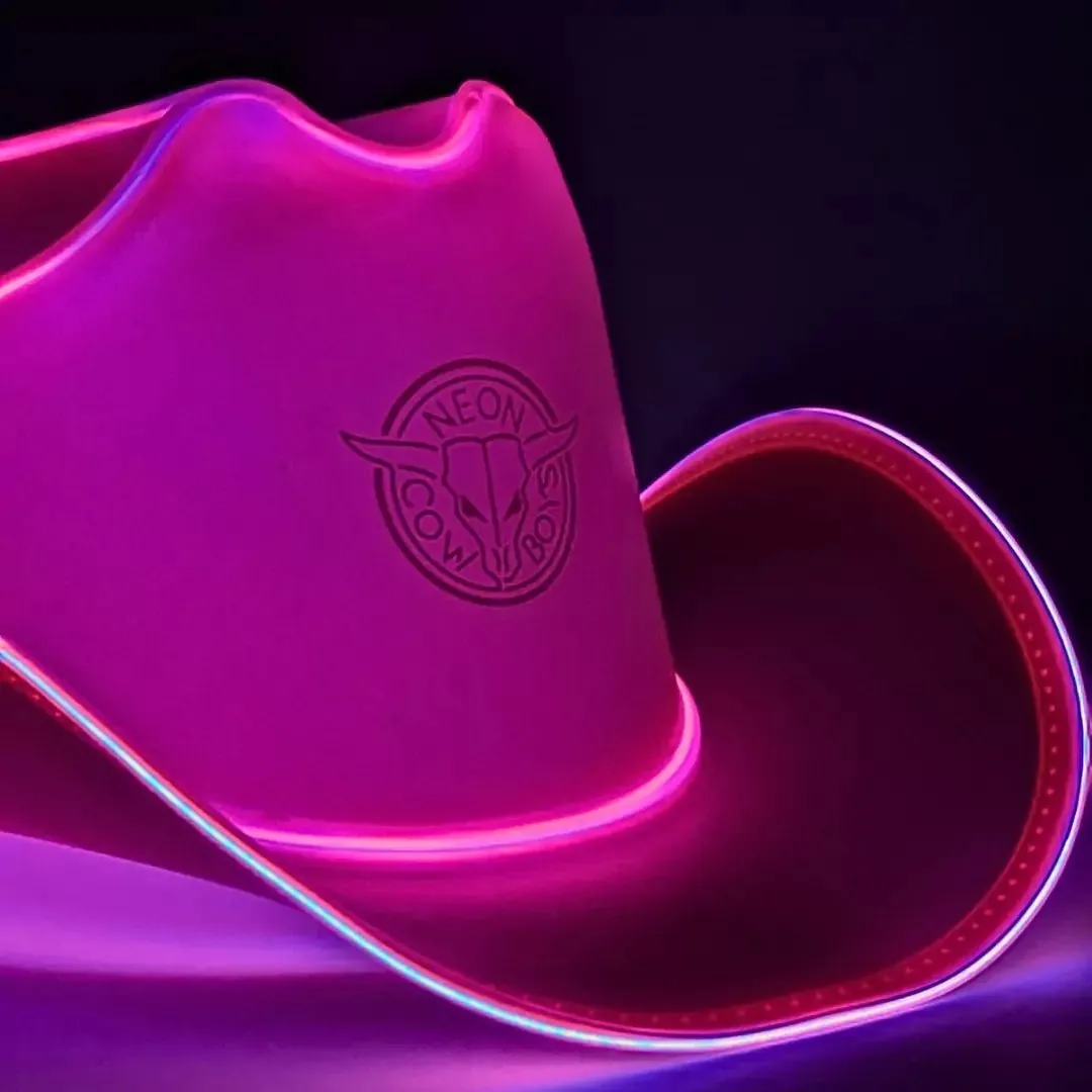 Light Up Neon Cowboys ® Hat