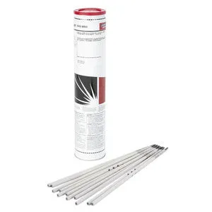 Lincoln ED032086 3/32" x 14" Excalibur 7018 MR Stick Electrodes - 1lb Tube (6lb Carton)