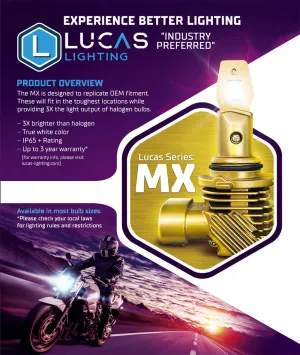 Lucas Lighting MX-9005/6 MX Series Headlight Bulb (Pair)