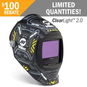 Miller Digital Infinity Black Ops Welding Helmet w/ClearLight 2.0 Lens (289715)