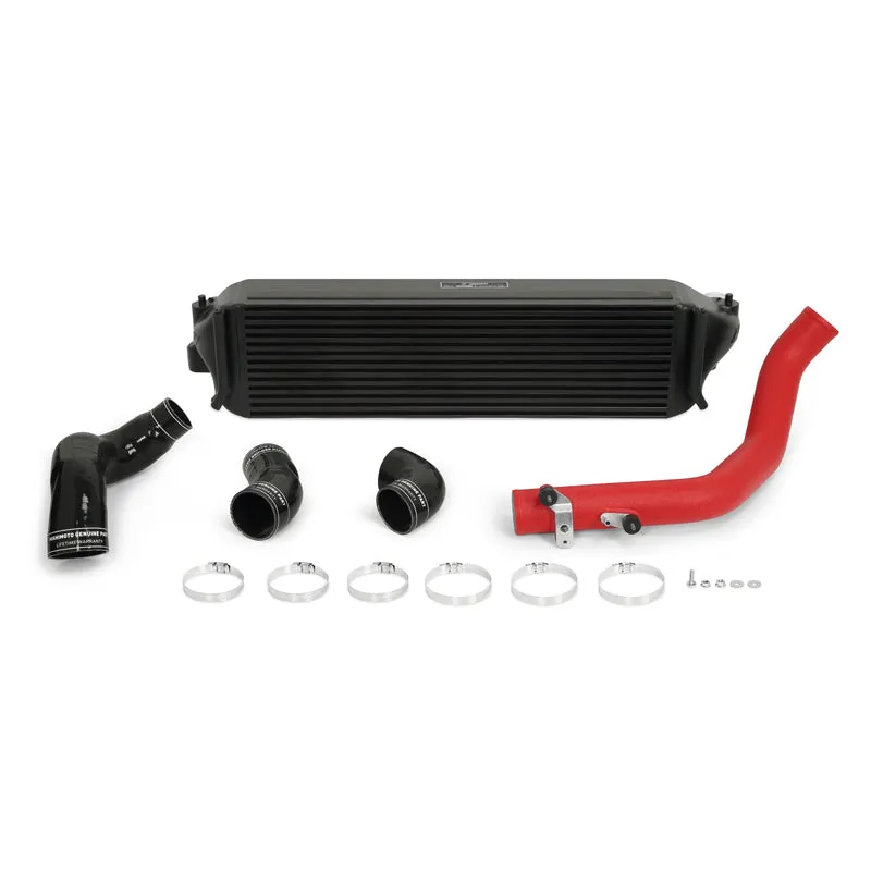 Mishimoto Honda Civic Type R 2017  Performance Intercooler Kit, Black w/ Red Piping - MMINT-CTR-17KBKWRD
