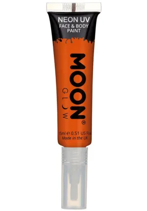Moon Glow Intense Neon UV Face Paint - Orange