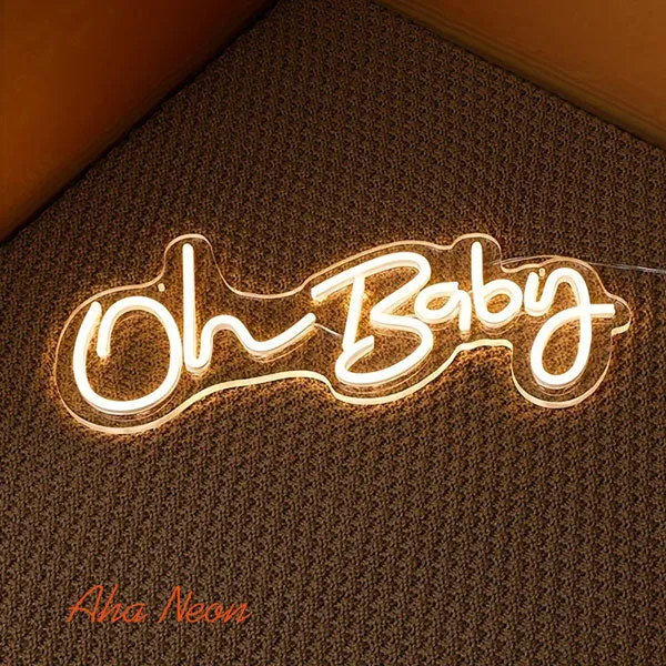 Oh Baby Neon Sign