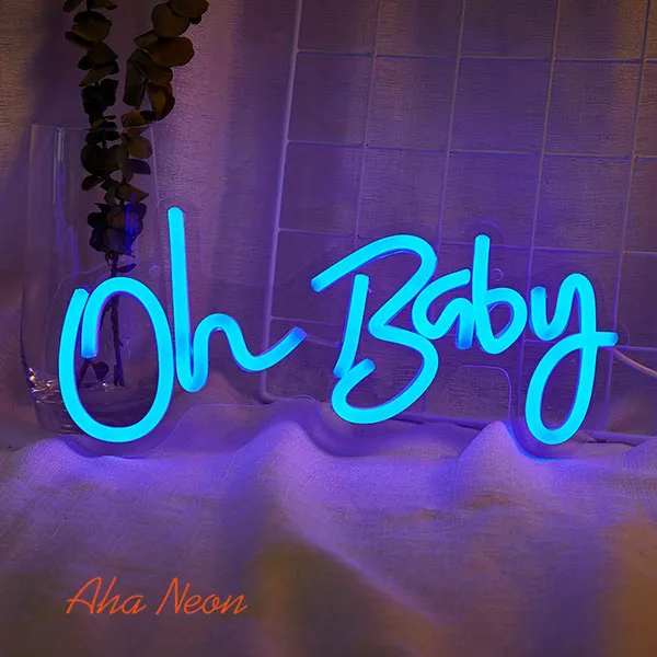 Oh Baby Neon Sign