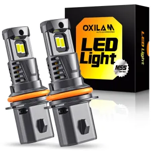 OXILAM Newest 9004 LED Headlight Light Bulbs, 24000 Lumens, 6500K, 120W