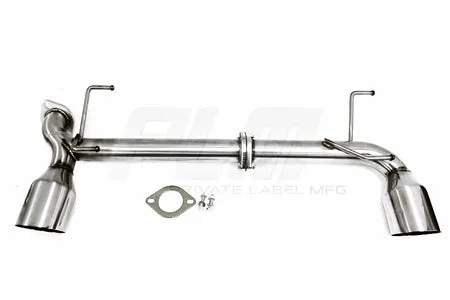 PLM Power Driven FR-S BRZ Axle Back Exhaust with Dual Tips 2012 - 2017 