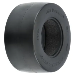 Pro-Line Big Daddy 2.2"/3.0" Wide Drag Slick MC (Clay) Tires (2): Short Course