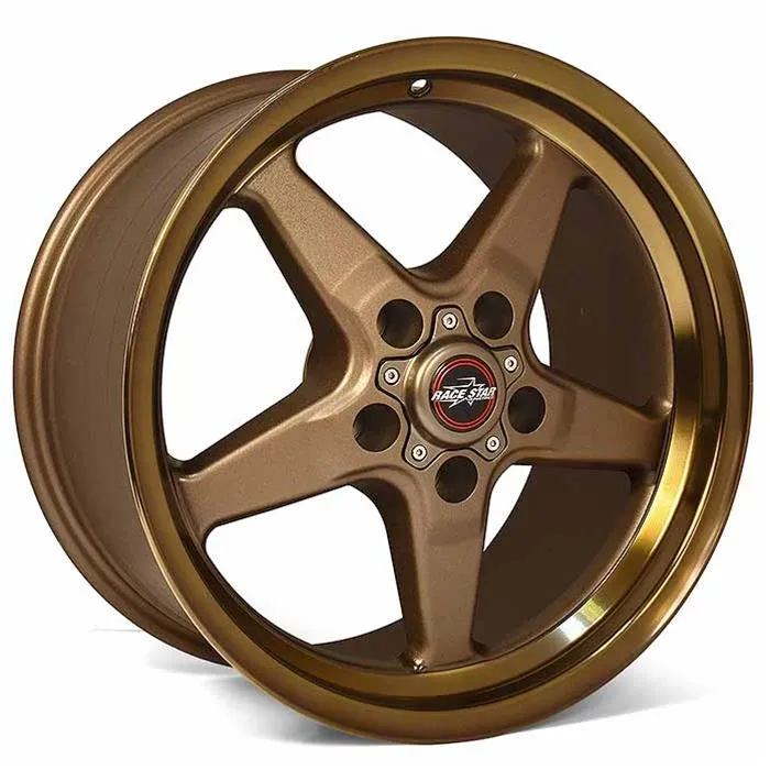 Race Star 92 Drag Star Matte Bronze Wheels 92-885353BZ