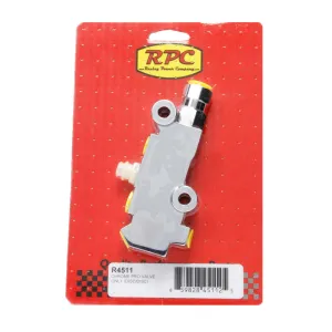Racing Power Chrome Proportioning Valve Only (Disc/Disc)