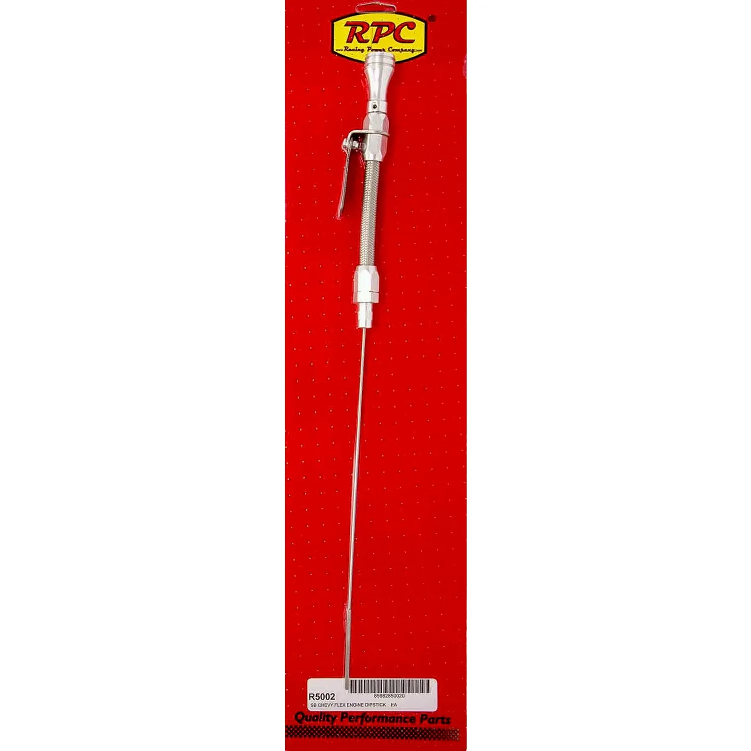 Racing Power Co-Packaged Flexible Engine Dipstick SBC Pre-79