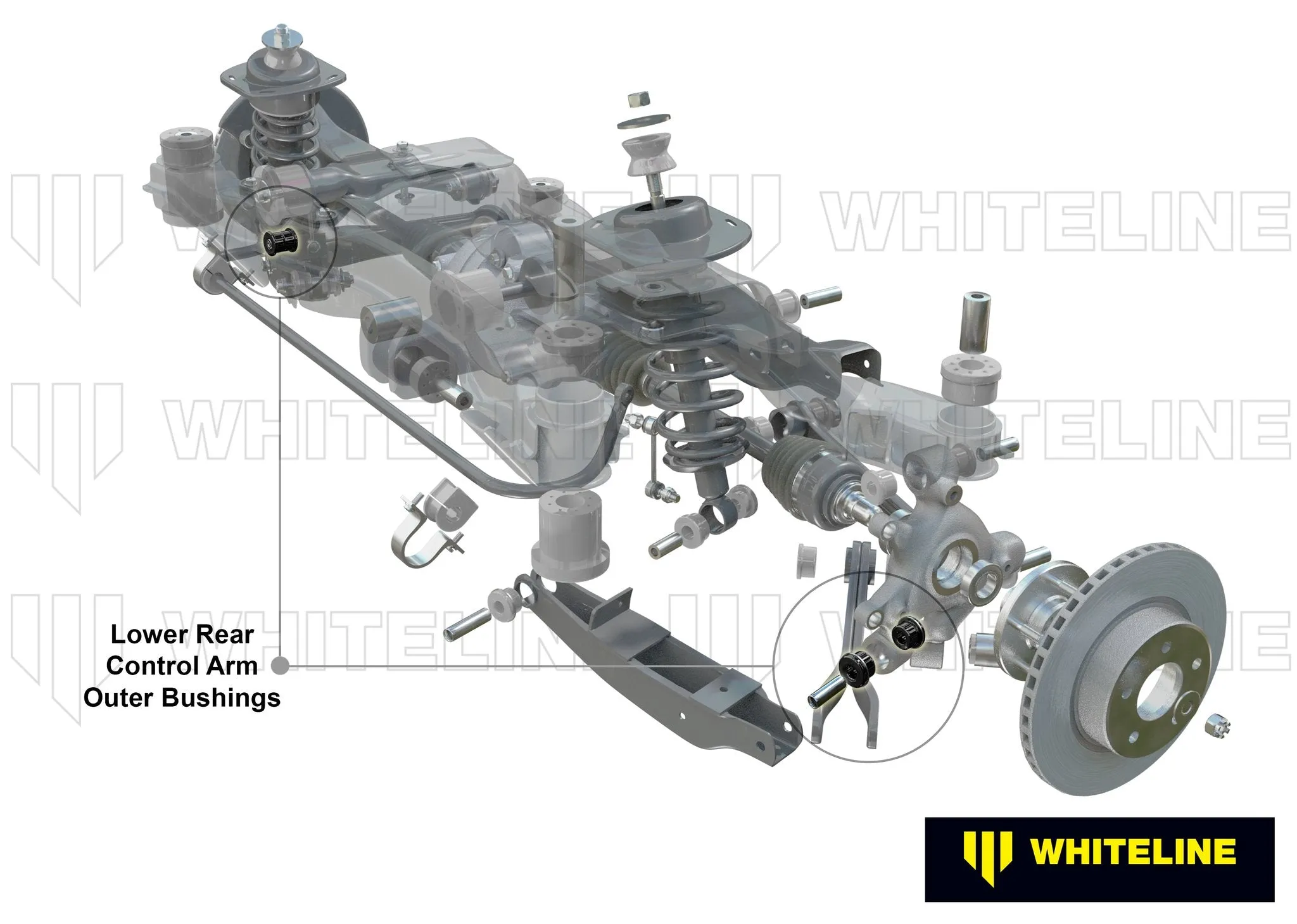 Rear Anti-Roll Bar 20mm Heavy Duty BMW 1 And 3 Series 2005-2012 - WhiteLine