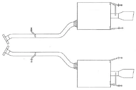 Revel Medallion Axleback Exhaust Lexus IS200t F SPORT RWD (16-16) [Touring-S] T70177AR