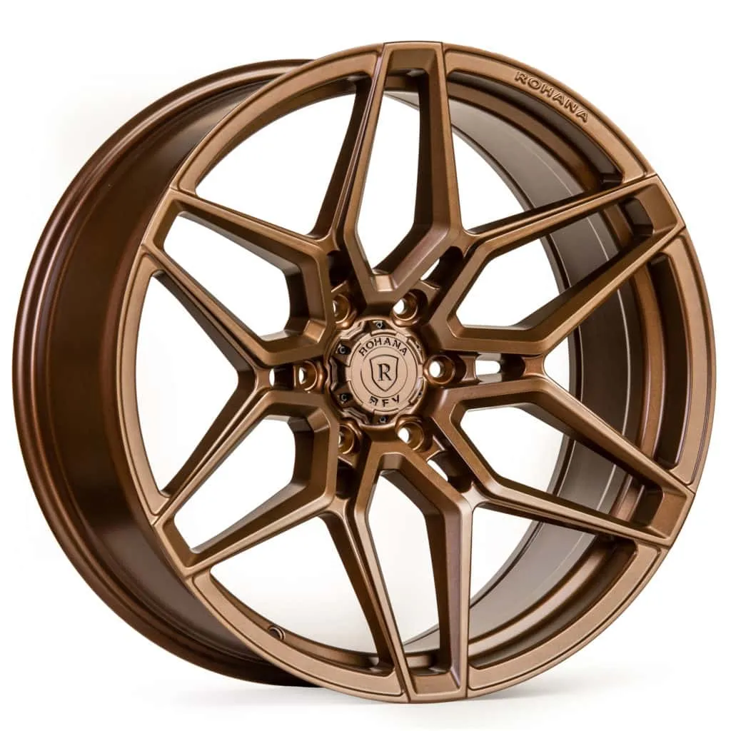 Rohana RFV2 Cross Forged Wheels (20x9.5 6x135 18ET CB 87.1) Matte Bronze  / Matte Black / Gloss Graphite