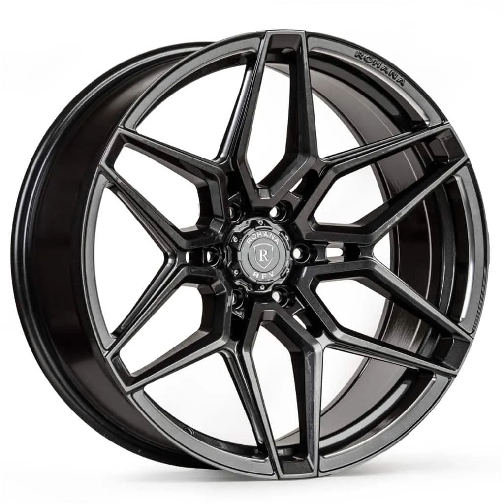 Rohana RFV2 Cross Forged Wheels (20x9.5 6x135 18ET CB 87.1) Matte Bronze  / Matte Black / Gloss Graphite