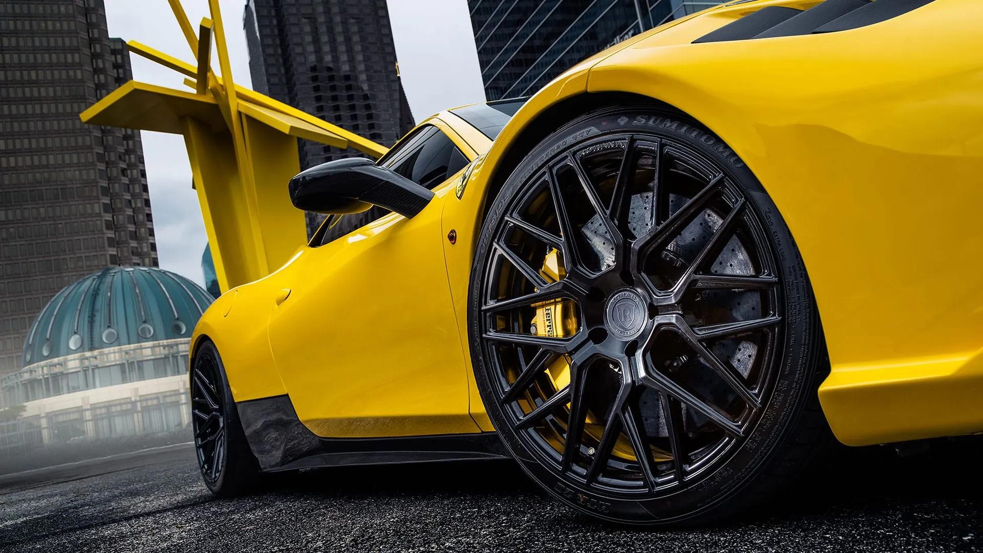 Rohana RFX10 Cross Forged Wheels (21x9 5x120 20ET CB 74.1) Brushed Titanium / Gloss Black / Brushed Bronze
