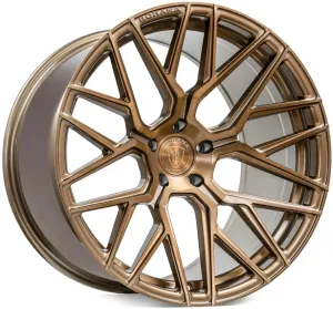 Rohana RFX10 Cross Forged Wheels (21x9 5x120 20ET CB 74.1) Brushed Titanium / Gloss Black / Brushed Bronze