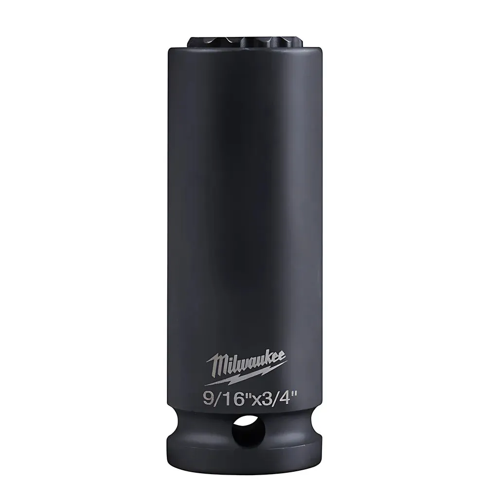 SHOCKWAVE™ Lineman's 12PT 9/16 in. x 3/4 in. 2-in-1 Socket