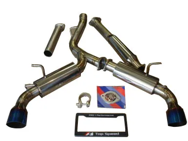 Top Speed Pro 1 Exhaust BRZ / FRS / 86 (13-19) Stainless or Titanium Catback