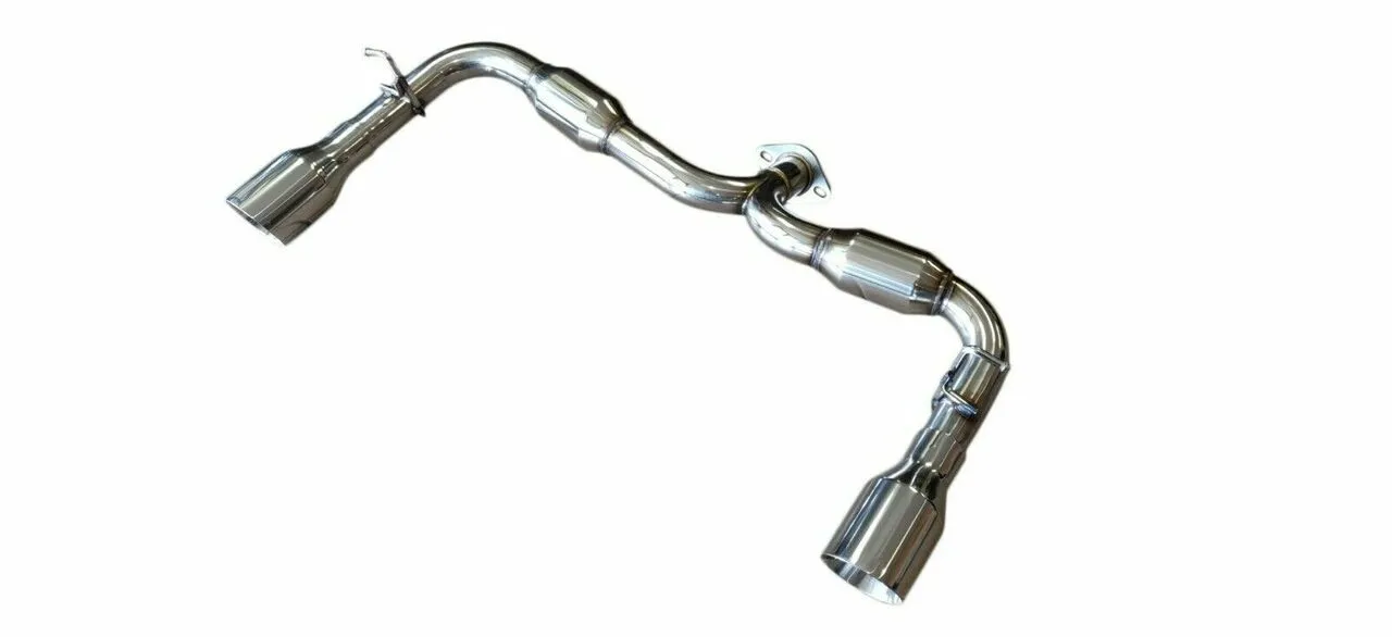 Top Speed Pro 1 Exhaust Fiat 124 Spider (2017-2020) Resonated Axle Back
