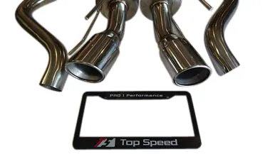 Top Speed Pro 1 Exhaust System Corvette C6 & Z06 (05-13) Dual Tips