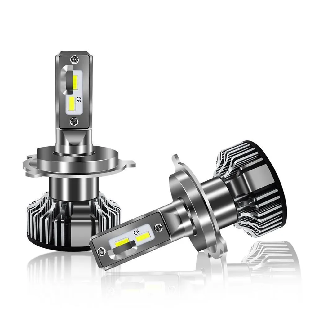 TS-CR HB2 9003 H4 LED Forward Lightings Bulbs for Motorcycles, Cars, Trucks, 6K White