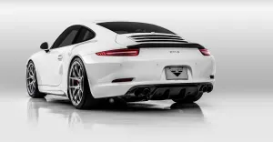 VORST Style V-GT Carbon Fiber Rear Diffuser for Porsche 991.1 911 2012 
